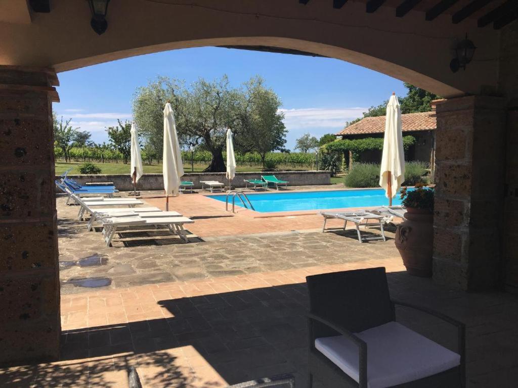 Agriturismo Eco-Bio Villa Vacasio Pitigliano Eksteriør billede